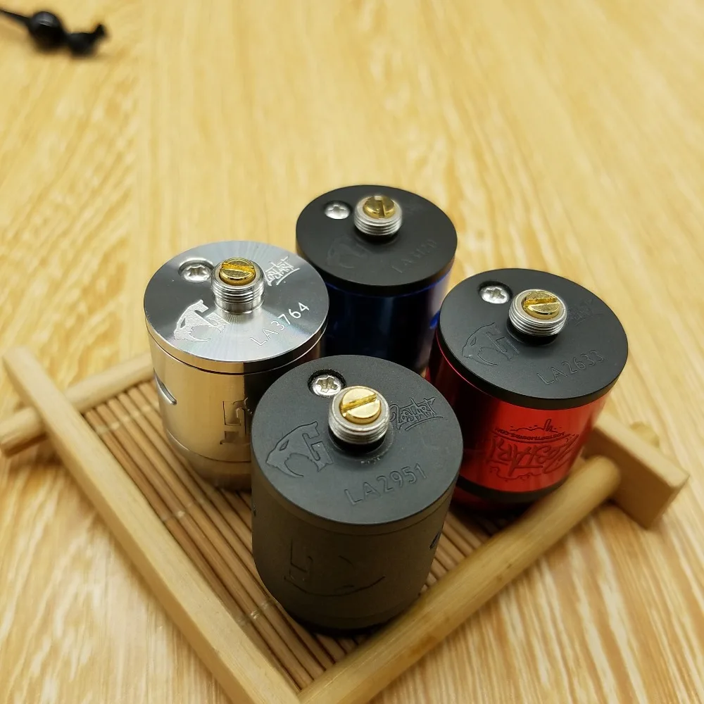 Оригинальный атомайзер Lostart RDA 24 мм BF Squonk 510 Pin Top Filling Vape электронная сигарета бак VS