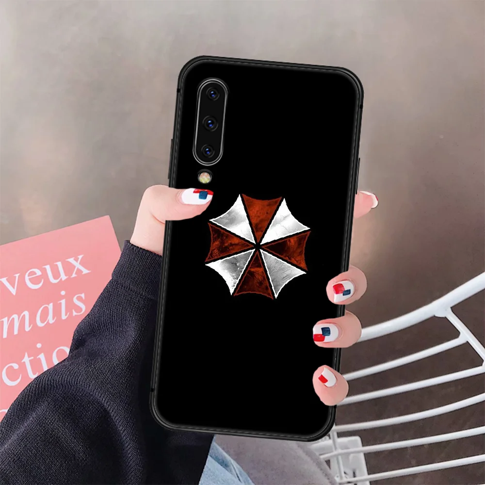 

Corporation Umbrella Zombie Phone Case Cover For Samsung Galaxy A10 A20 A30 E A40 A50 A51 A70 A71 J 5 6 7 8 S black Cover Tpu