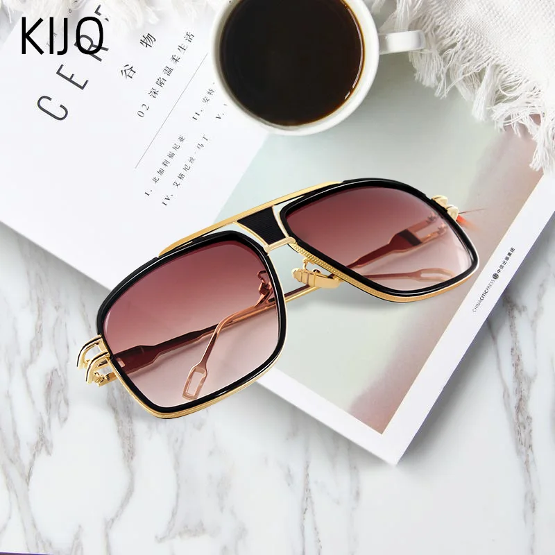 Очки солнцезащитные Grandmaster Мужские квадратные брендовые дизайнерские солнечные