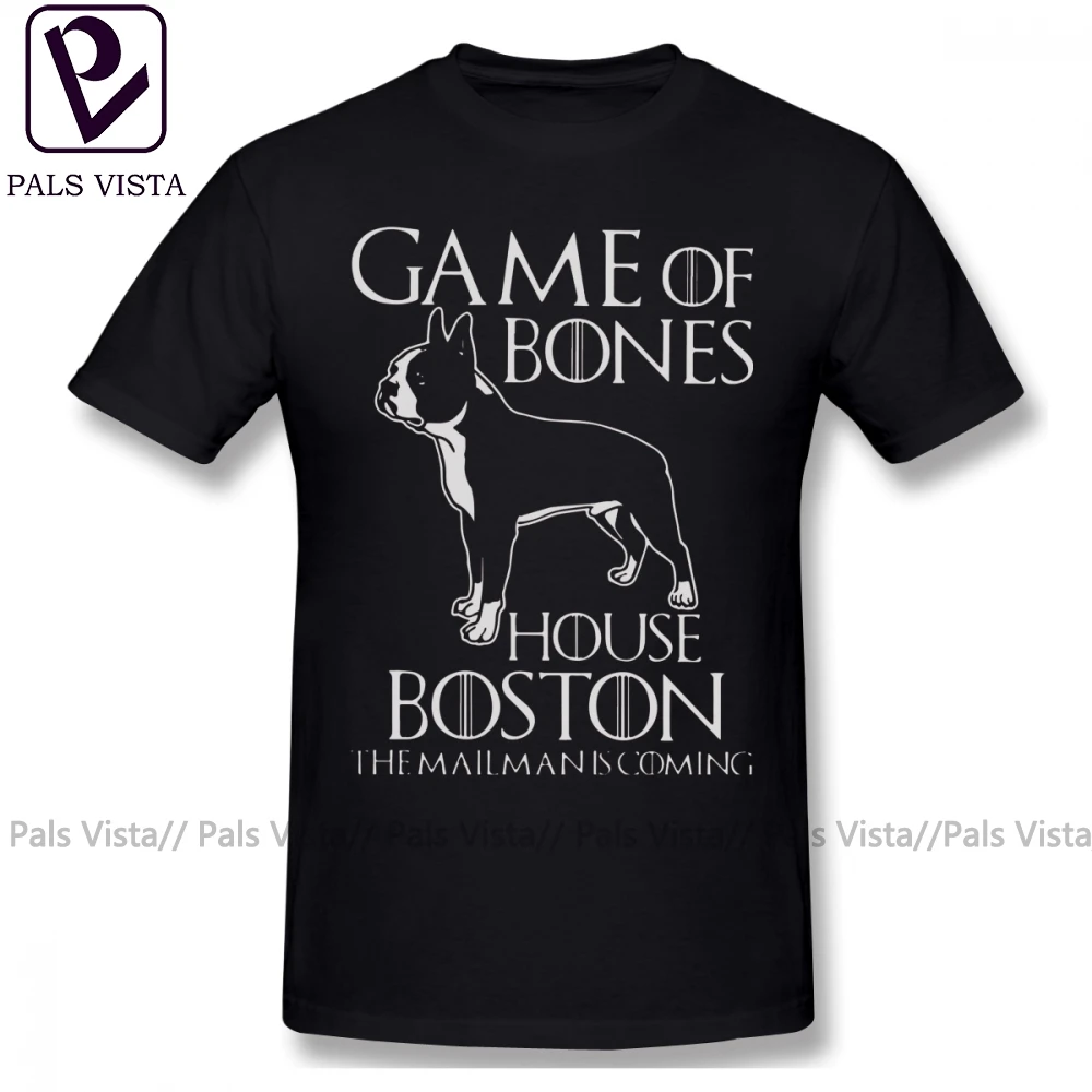 

Футболка с надписью «Game Of Bones House», «The Mailman»