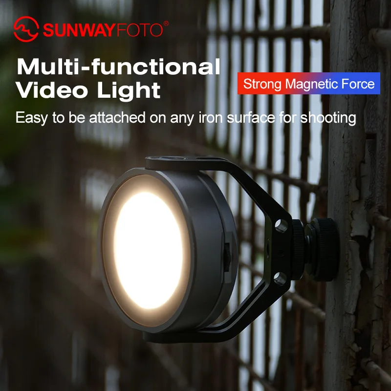 SUNWAYFOTO FL-54 студийный светильник светодиодный для камеры фотосъемки портативный