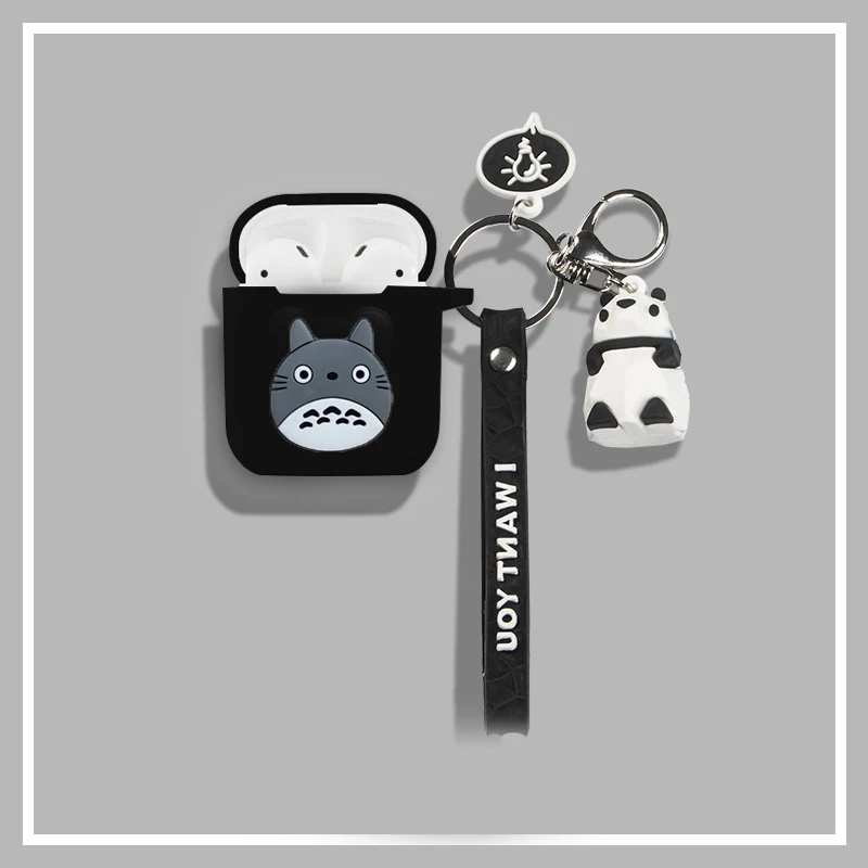 

Fundas For OPPO Enco Free Case Cartoon Panda/dog Animal Protection Earphone Cover For OPPOEncoFree Case soft case