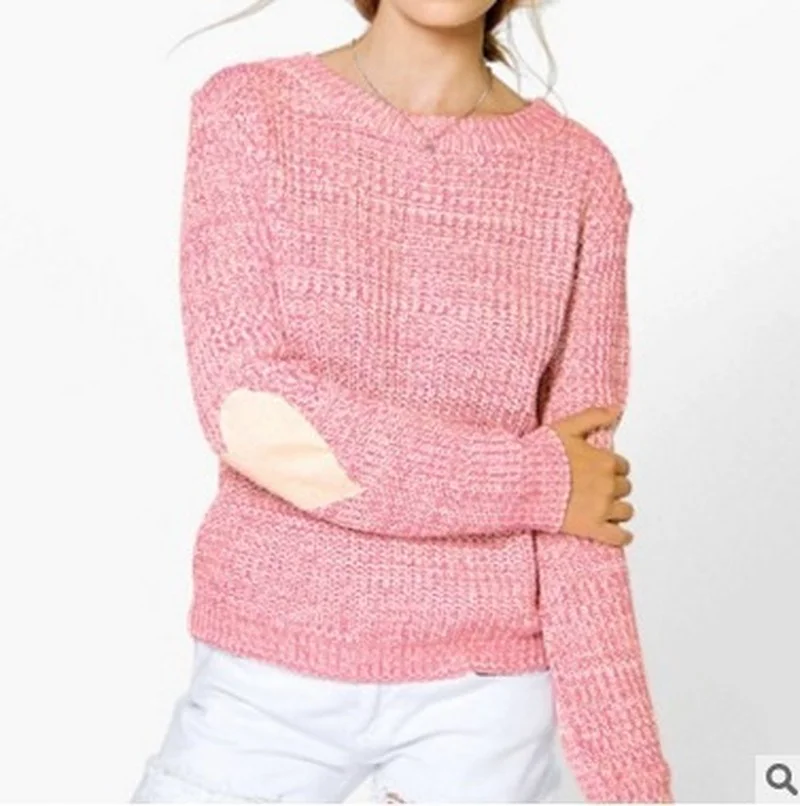 

2021 Vintage Knitted Sweaters Fashion Knitwear Sweater Women O-neck Long Sleeve Pullover Winter Love Heart Pattern Female Jumper