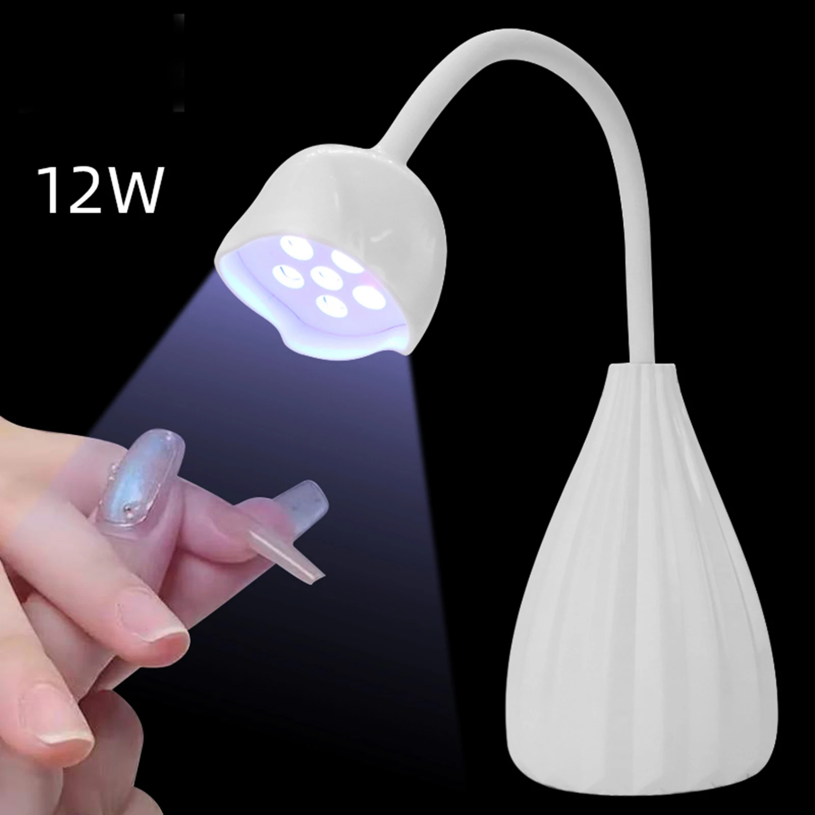 LED Nail Dryer Nail Light Nail Lamp Tools Supplies 10 LED USB Charging Beauty Accessories for Salon Nail Art Home Girls Women images - 6