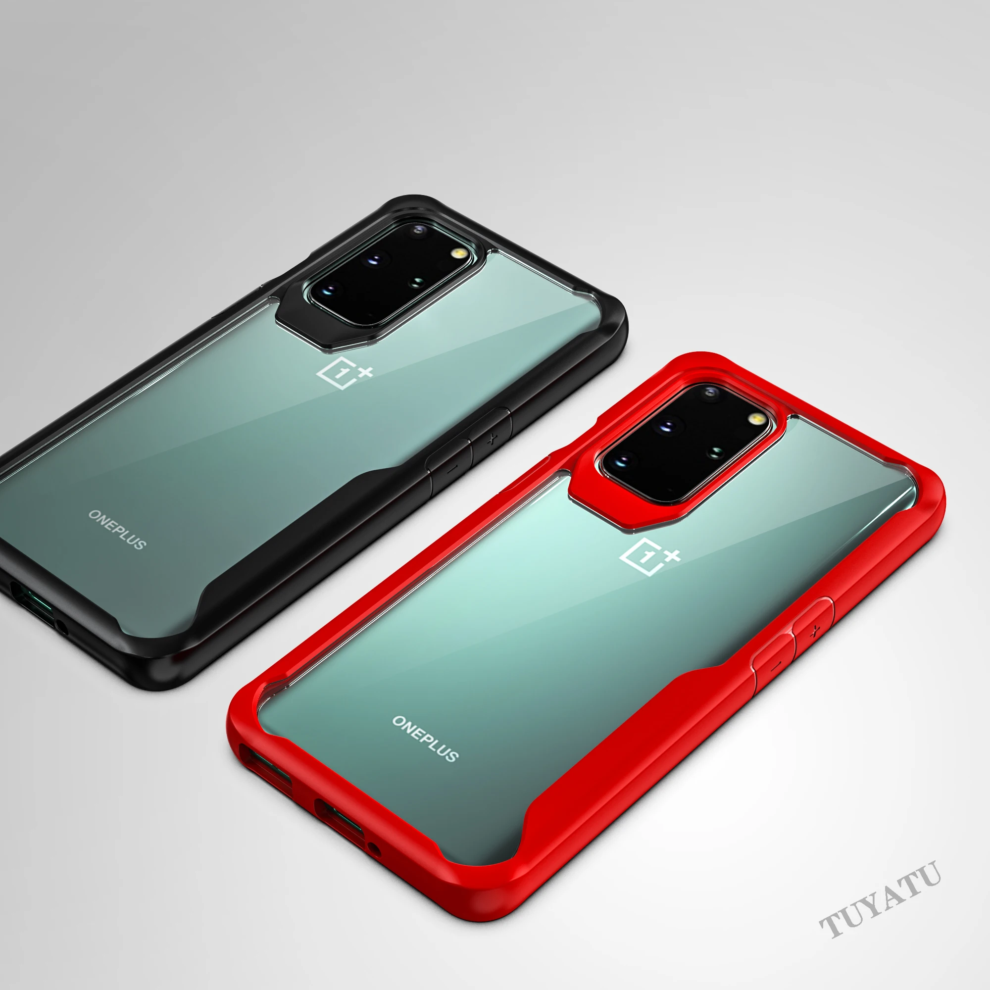 

for oneplus 9 pro Transparent Cover Luxury Silicone Hard Acrylic Back Shockproof Armor Case