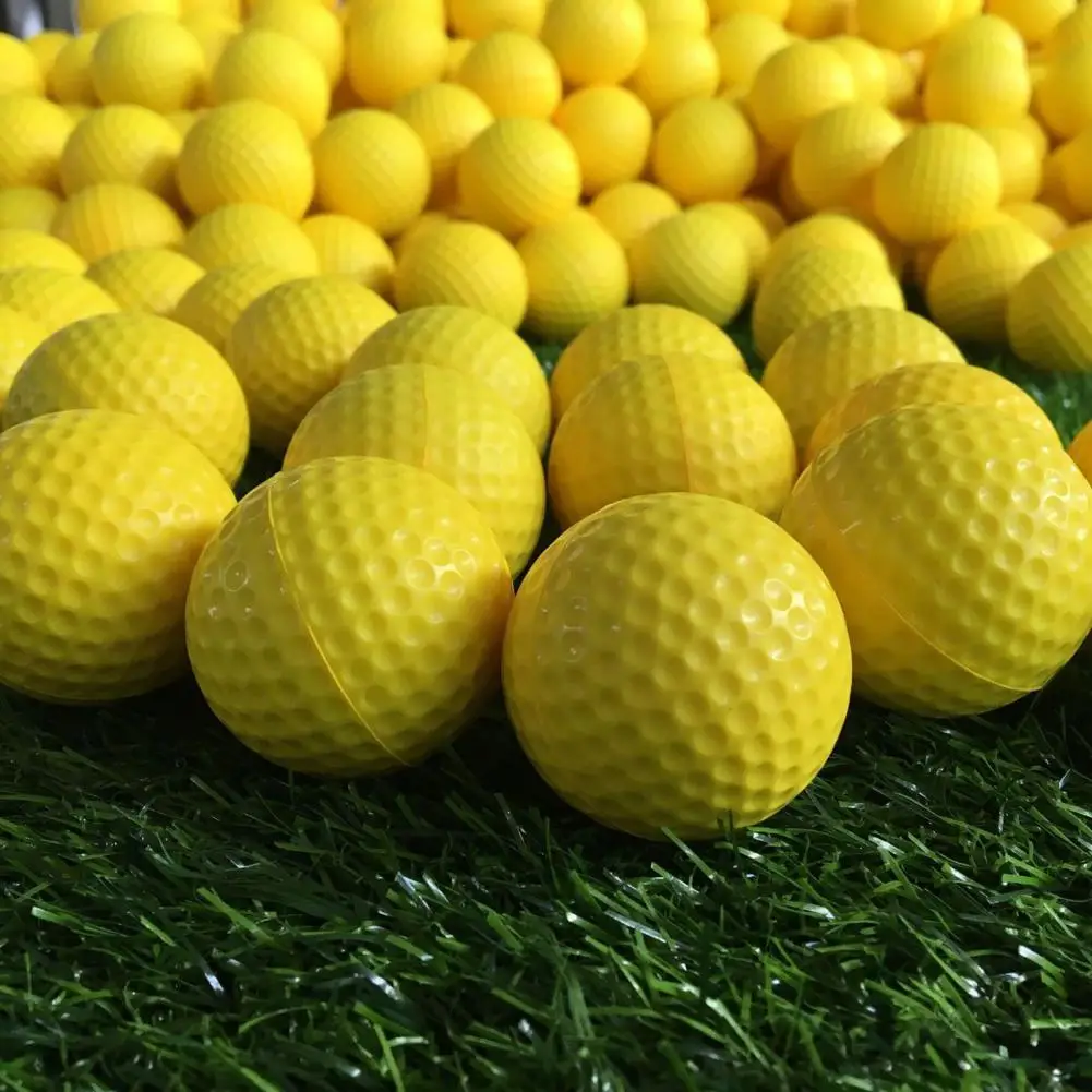 S Elastic High Visibility Eco-friendly Safety Golf Practice Balls Children Toys For Golf Practice 