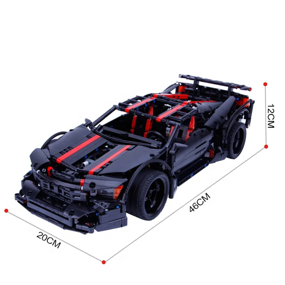 Новинка Xingbao 07003 серия будущих автомобилей 1814 шт. оригинальные гоночные