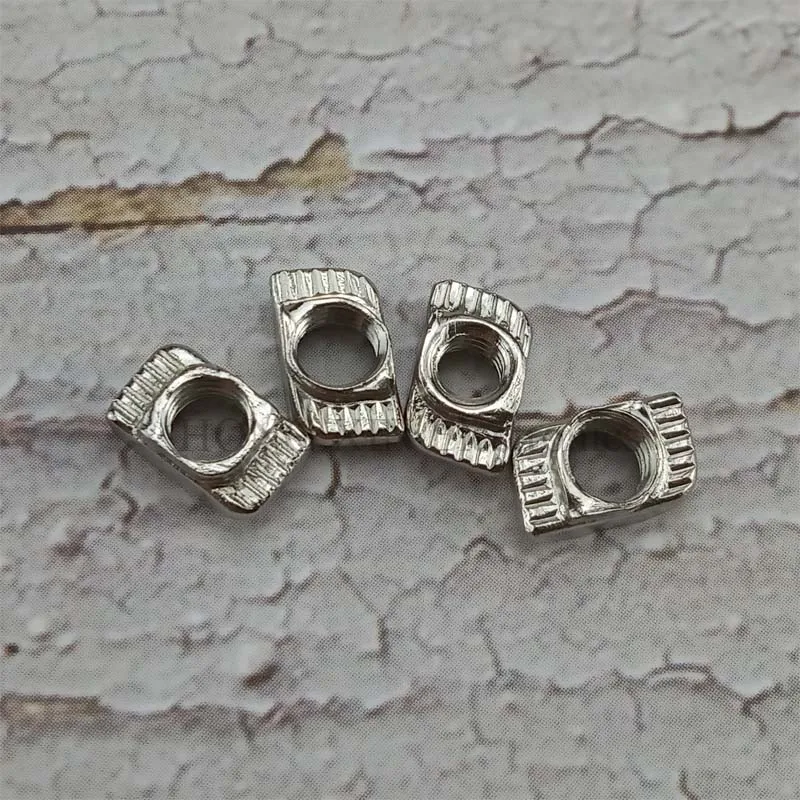 Углеродистая сталь никелированный полукруглый рулон M3 M4 M5 T слот гайка головка