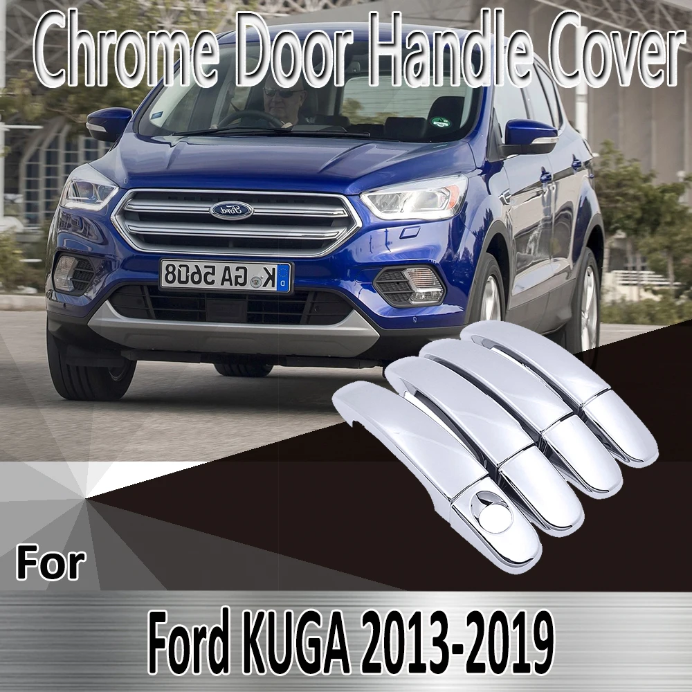 Наклейки для стайлинга Ford KUGA MK2 2013 ~ 2019 2014 2015 2016 Декоративные Хромированные