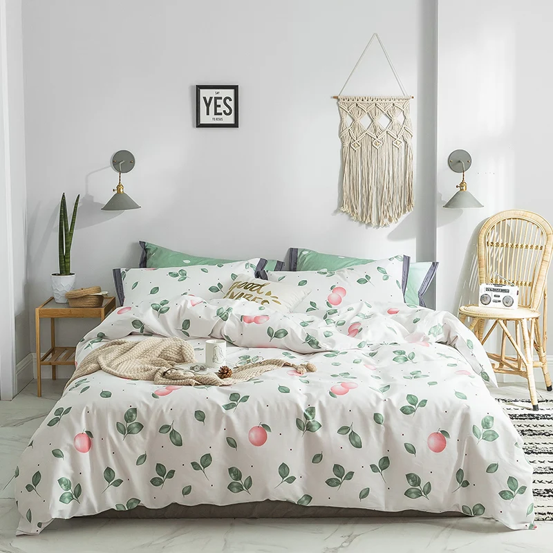 Комплект школьного постельного белья из 100% хлопка 3/4 шт.|Комплекты белья| |