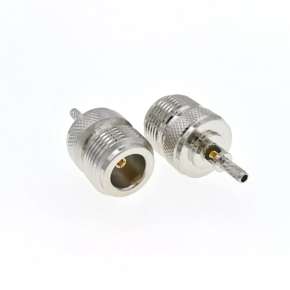 10 шт. N гнездовой обжимной радиочастотный соединитель для кабеля RG316 RG174 LMR100 |