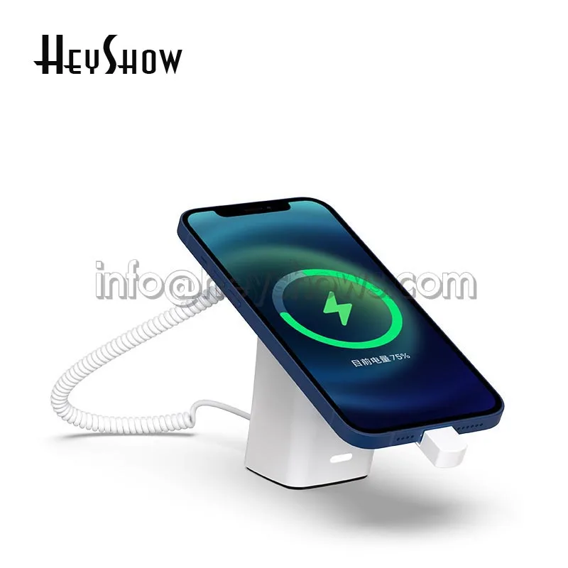 Mobile Phone Anti-Theft Alarms Stand Cell Phone Security Display Holder Smartphone Burglar Alarm System For Retail Phone Shop enlarge