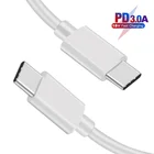 3A кабель-Переходник USB C на кабель с разъемом USB Type-C USB C PD быстрое зарядное устройство Шнур USB-C Type C USB кабель для Samsung S21 S20 ультра Примечание 20 10 зарядное устройство PD Type C USB кабель