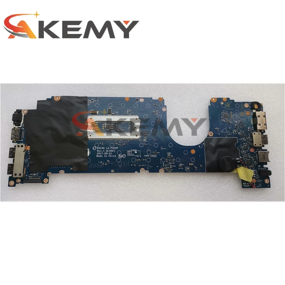 100% рабочая для DELL LATITUDE 7490 материнская плата 0NFCCJ CN-0NFCCJ DAZ40 LA-F322P с i7-8650u процессором