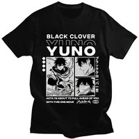 2021 new yuno grinbellor black clover anime oversized t shirt men women loose o neck short sleeve hip hop top tee shirt
