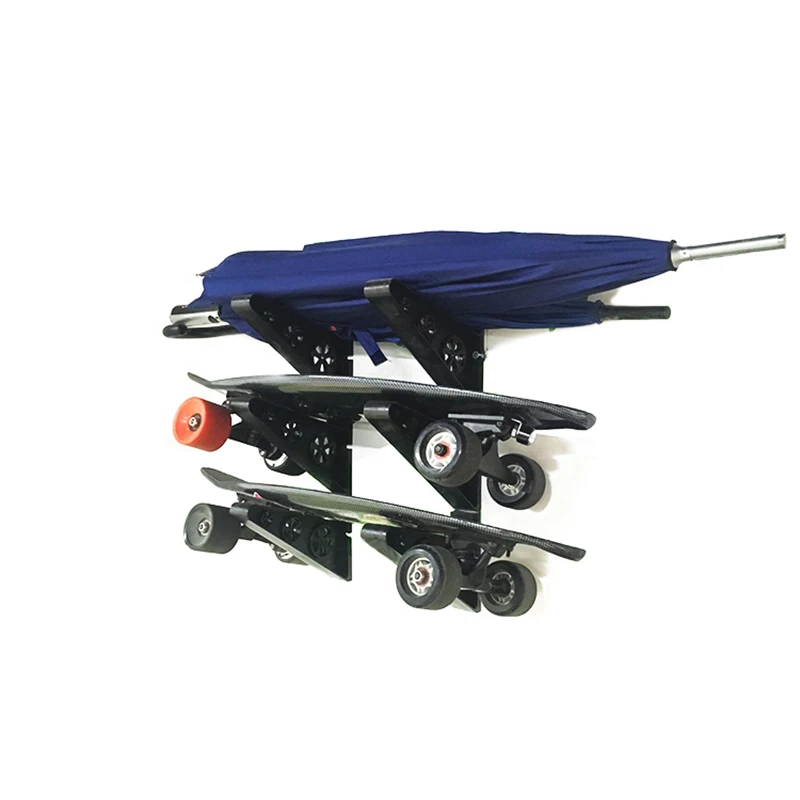 

6/2 Pack Skateboard Wall Rack Skateboard Accessories Plastic Storage Wall Mount Plastic Bracket Hanger Walls Stores