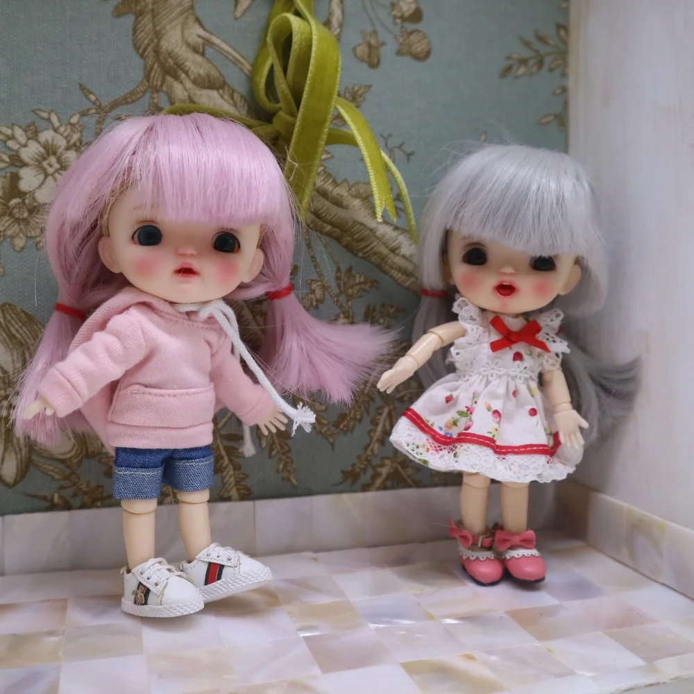 Новые сахарные куклы Ob11 куклы 1/8 изготовление на заказ BJD куклы DIY макияж куклы и голова куклы OB