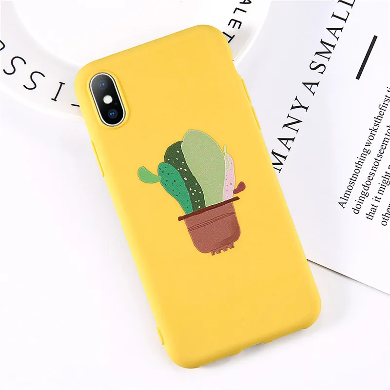 KJOEW мультфильм Жираф чехол для телефона для Apple iphone X XS Max XR 6S 6 7 8 Plus милый Lazzy Кот средний палец крышка Мягкий ТПУ чехол s - Цвет: T6
