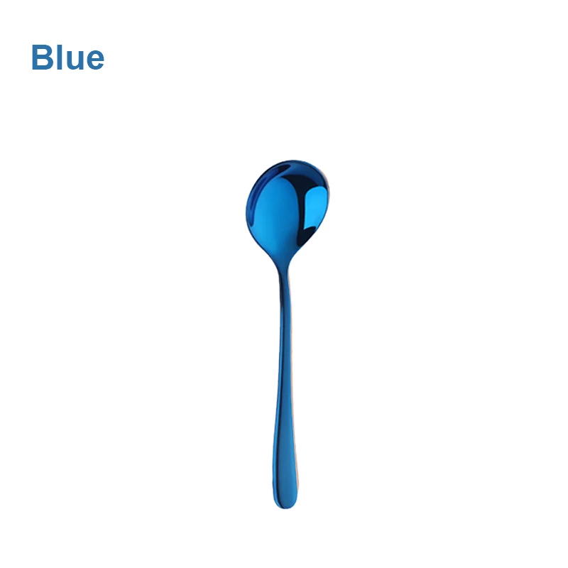 

Ложки для кофе и чая из нержавеющей стали золотисто-синие