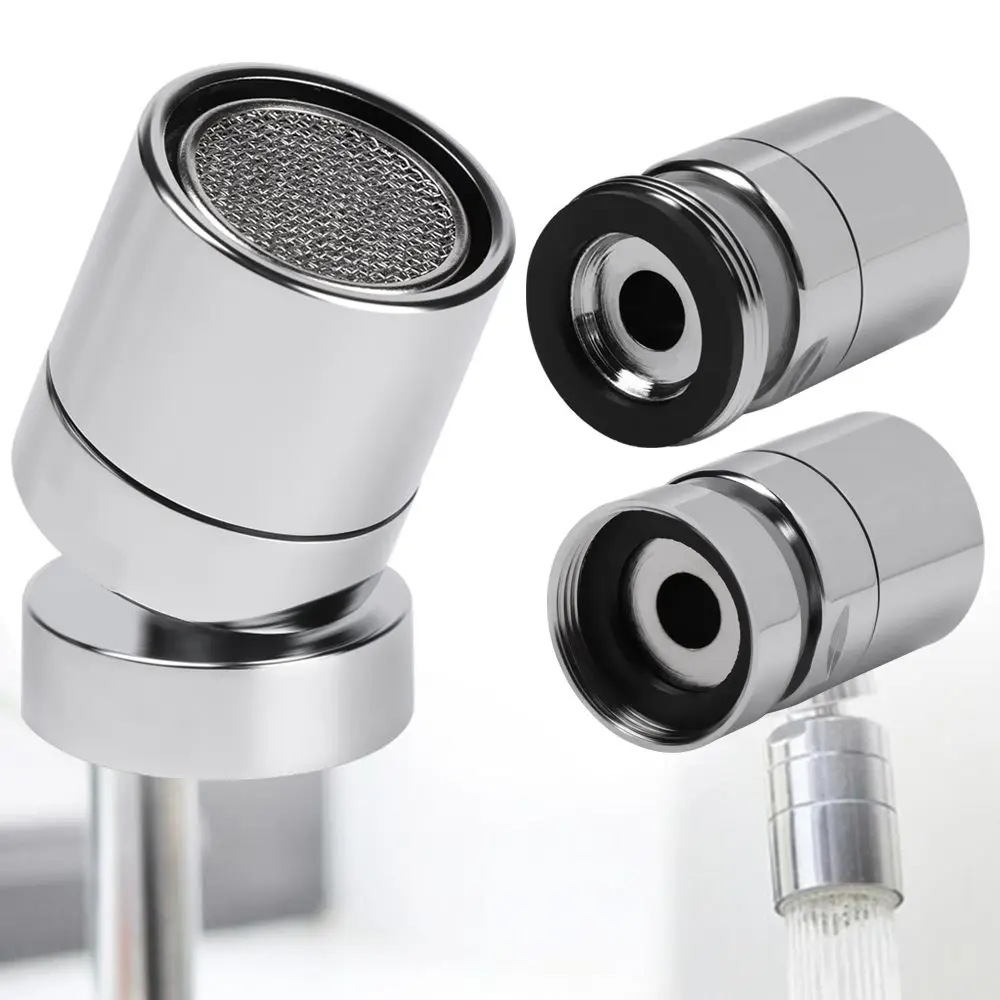 

1 Pc Water Faucet Aerator Brass Water Saving Tap Sprayer Sink Aerator 360-Degree Swivel Tap Nozzle Home Hardware Accessories