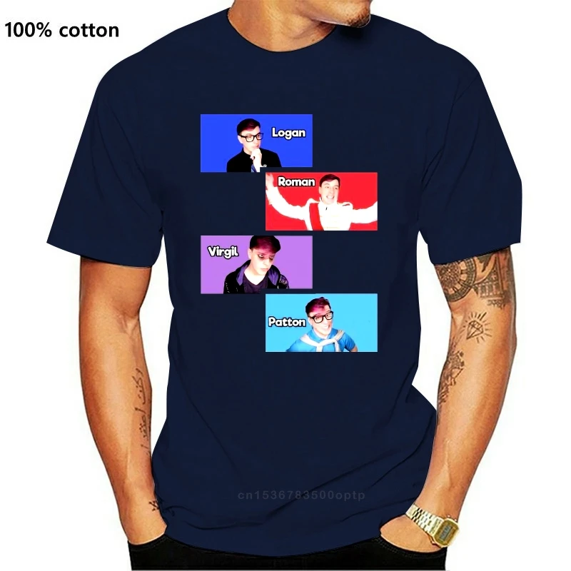 

New Sanders-Sides-Slides-Logan-Roman-Virgil-Patton T-Shirt