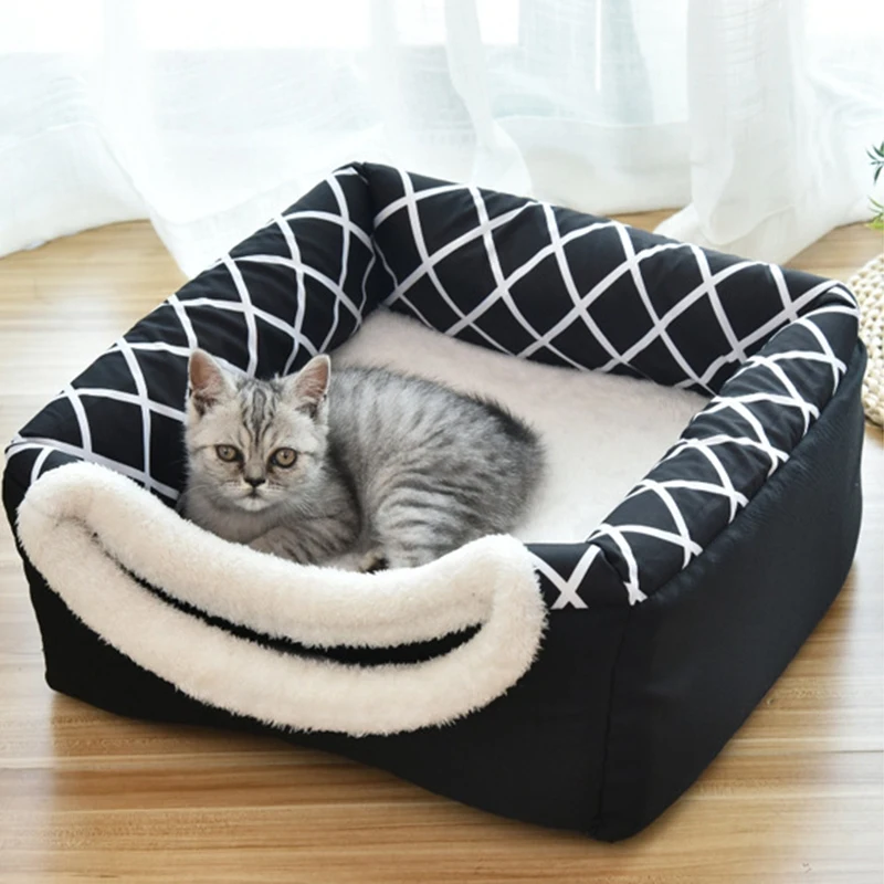 Кошачье гнездо Всесезонная универсальная Закрытая капсула питомник товары для