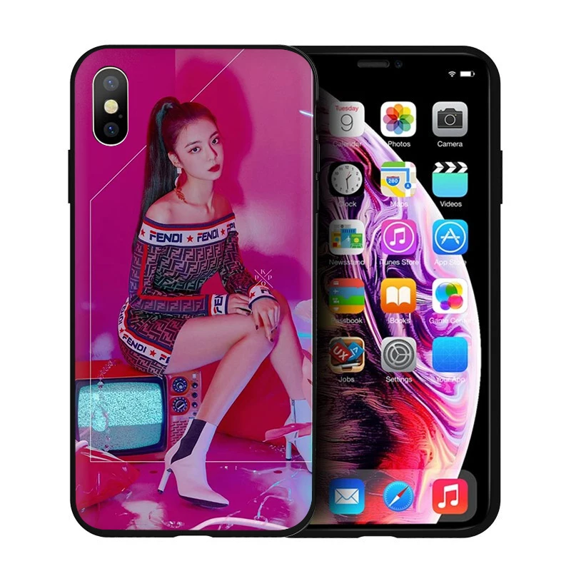 B11 EWAU ITZY K силиконовый чехол для телефона iPhone 5 5S SE 6 6s 7 8 plus X XR XS Max - Цвет: B11