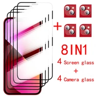 case for iphone 13 11 12 pro max back camera lens screen protector for iphone xr xs max 6 7 8 plus full cover tempered glass