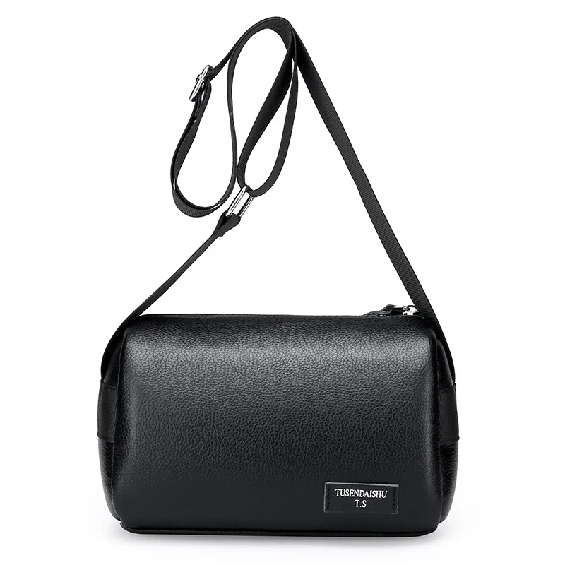 New Design Men's Bucket Bag Shoulder Bag Lady Cross Body Bag Male Messenger Bag Soft Handbag Travel Bag