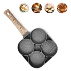 Сковорода для приготовления яиц, сковорода, 4 чашки, антипригарная сковорода для жарки яиц, блинчиков, вареных яиц на завтрак