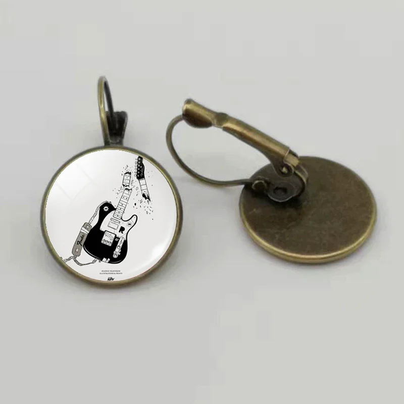 Новые винтажные серьги для телефона с камерой ручной работы стеклянный купол