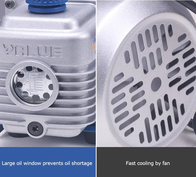 

220V 150W FY-1H-N Rotary Vane Single Stage Air Vacuum Pump 2PA Ultimate Vacuum For Air Conditioning And LCD Screen Separator
