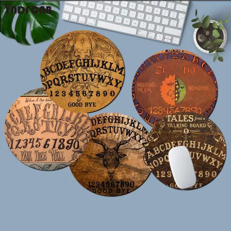 

YNDFCNB Beautiful Anime Ouija Board Unique Desktop Pad Game Lockedge Mousepad Anti-Slip Laptop PC Mice Pad Mat gaming Mousepad