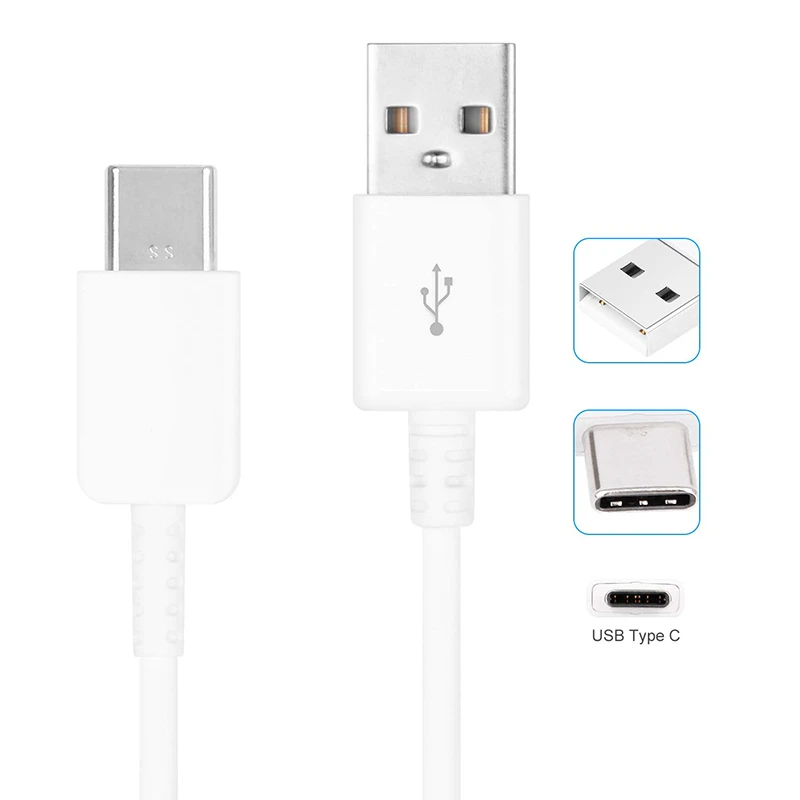 Оригинальное быстрое зарядное устройство Samsung с кабелем типа c 28 120 150 200 300 см для