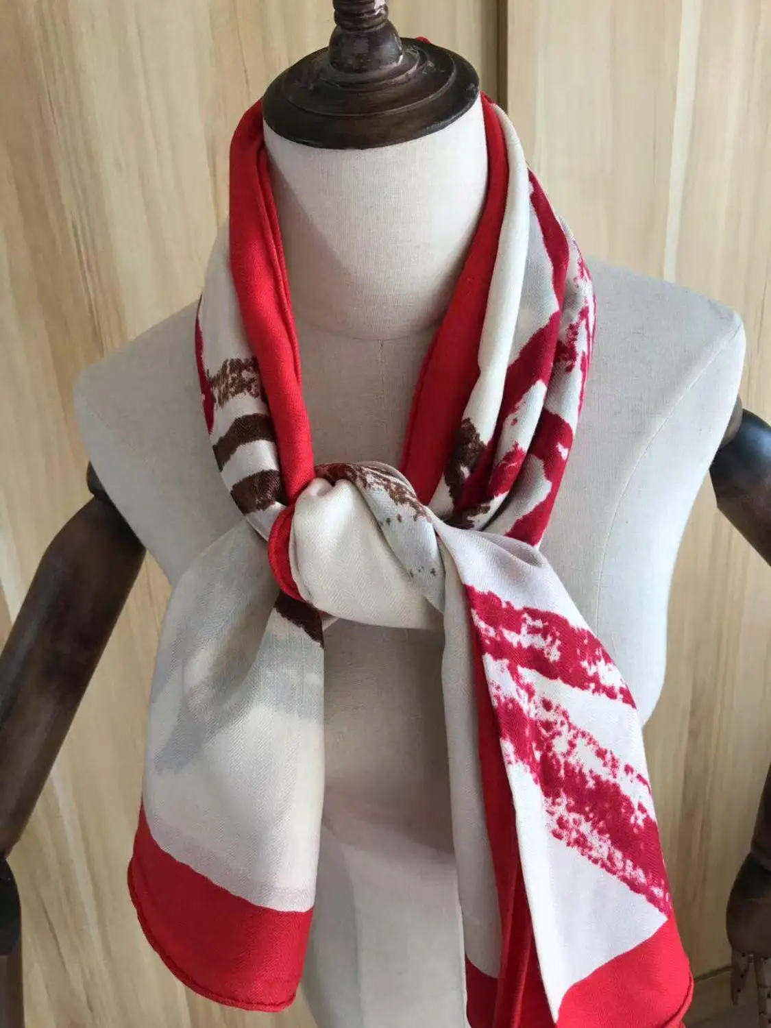 

Шарф женский, Осень-зима, 2020*140 см, 140 кашемир, 65% шелк