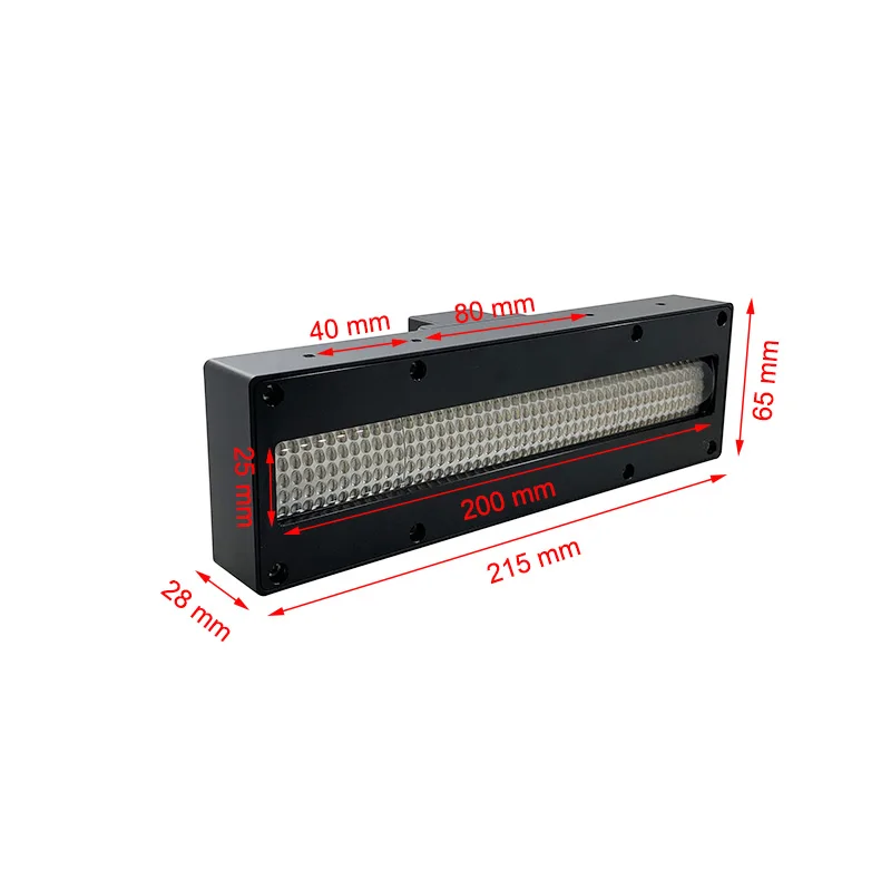 UVLED Curing Lamp For Konica 1024 /Ricoh G5 G6 Print Head Screen Printing Business Card Ink Fast Drying Water-Cooled Light | Лампы и