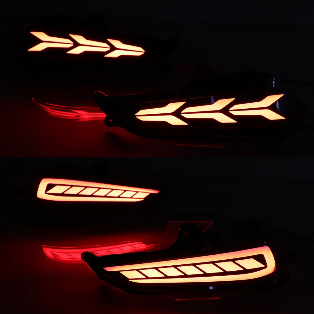 CSCSNL 1 пара Светодиодный отражатель задний бампер дальнего света светильник s