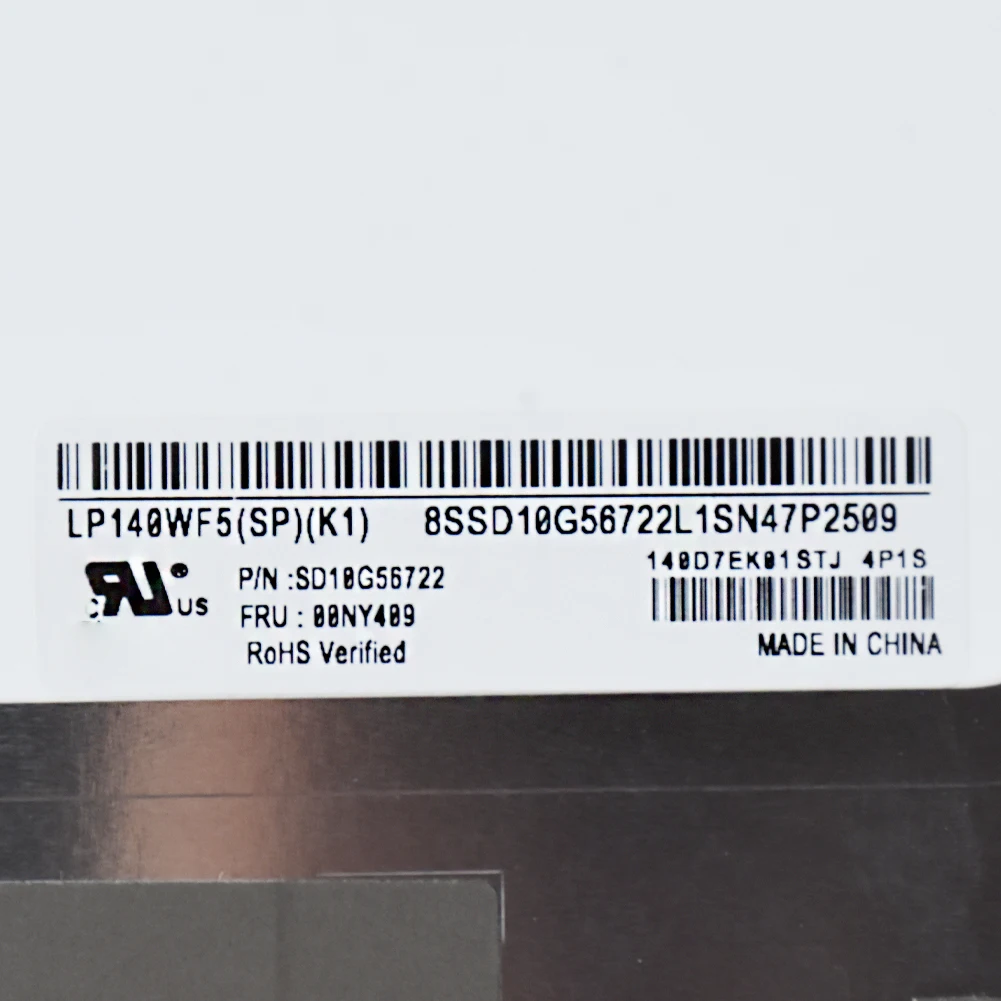 14 &quotIPS сенсорная сборка LCD для T460/T460S/T470S 1080P LP140WF5-SPK1 FRU:00NY442