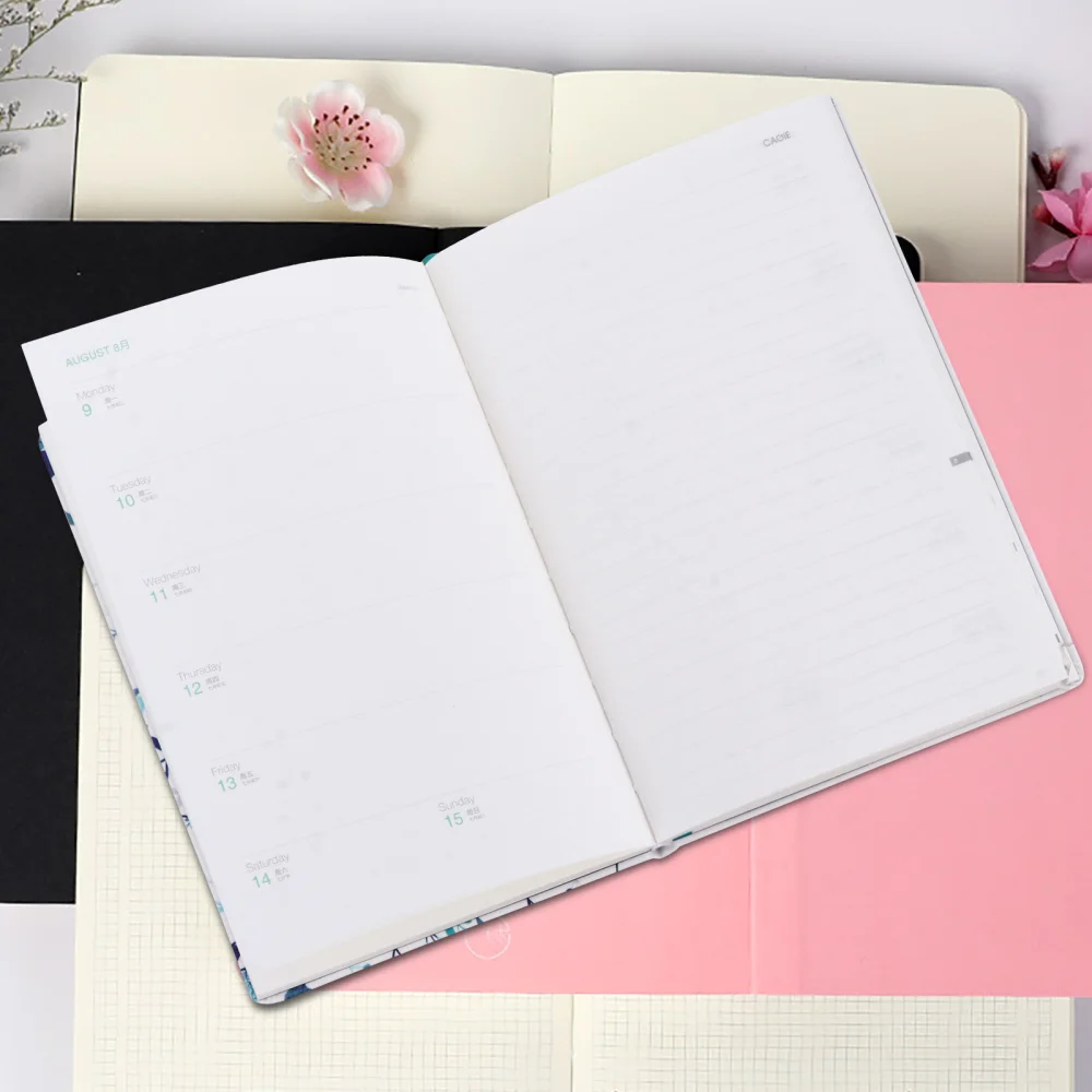 

1pc Schedule Writing Notebook Daily Planning Notepad Time management Notepad