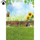 Allenjoy подсолнухи Весенняя фотостудия пасхальные яйца Декор Зеленая трава фотография фоны весенние детские обои