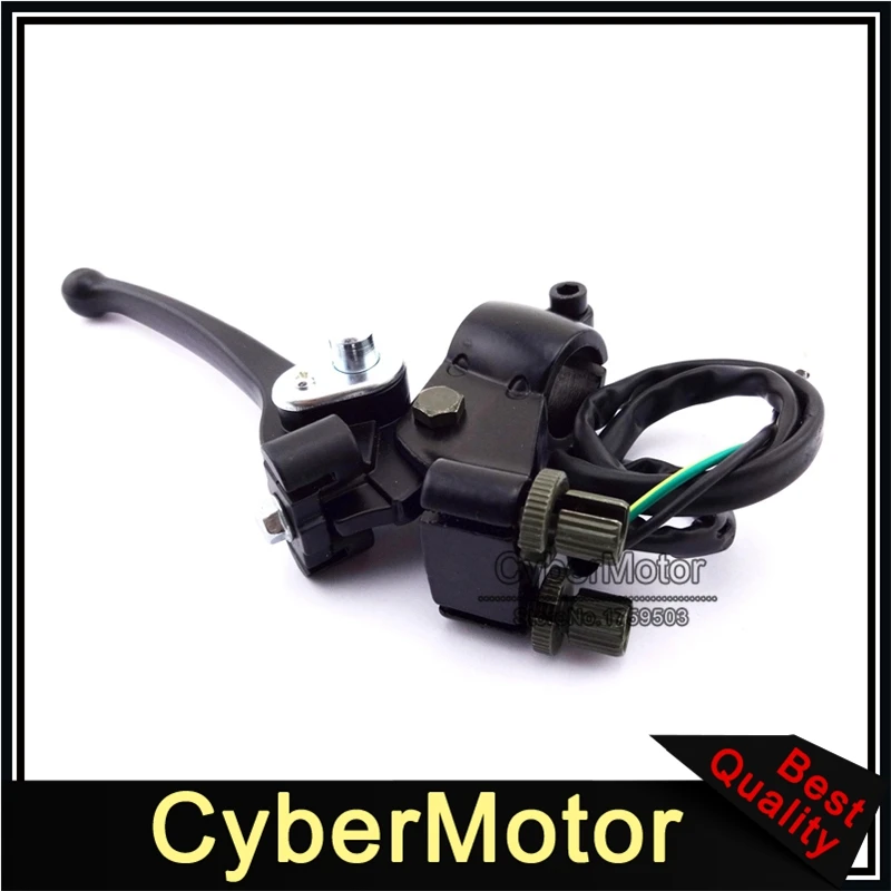 Рычаг тормоза с двумя ручками из сплава 7/8 дюйма для 49cc 50cc 70cc 90cc 110cc китайский ATV Quad