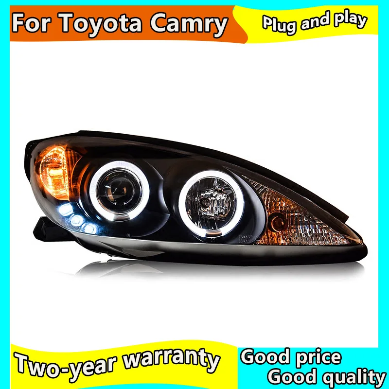 Автомобильный Стайлинг для Toyota 2001 2006 фара Camry светодиодная дальнего света camry LED DRL