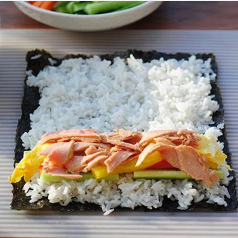 Еда Класс силиконовый волнистые суши рулонный занавес роликовой шторы рисовые