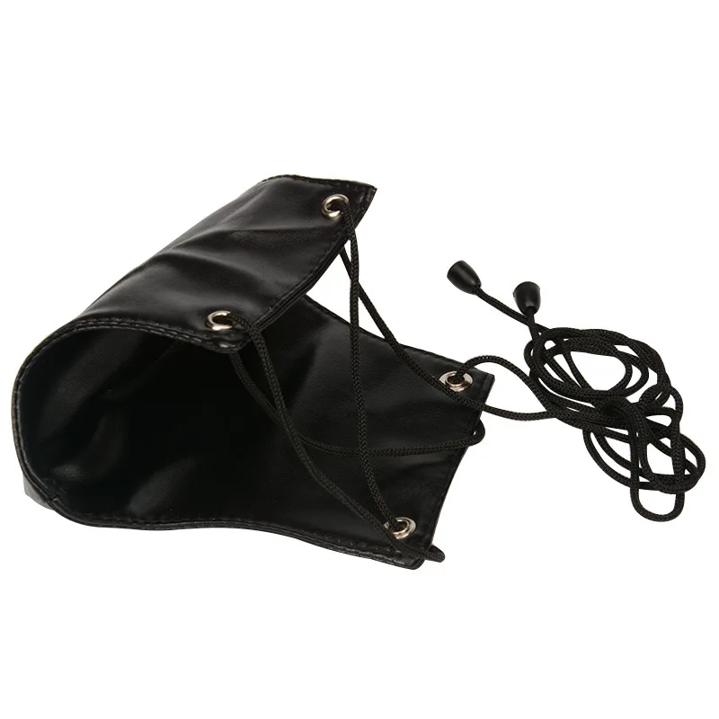 Фетиш бондаж маска кожаные эротические игрушки секс игры капот ремни фиксаторы Sm