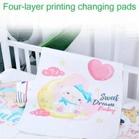 thicken reusable baby changing pads mats baby diaper mattress diaper for newborn cotton waterproof changing pad floor play mat