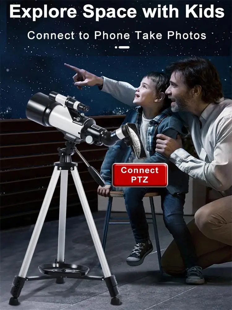 Профессиональный астрономический телескоп мощный бинокль монокуляр подарок для