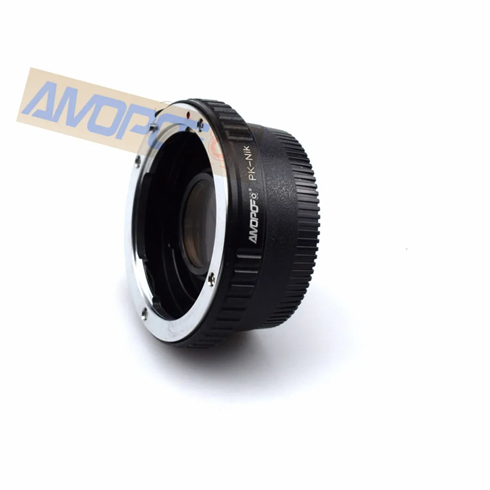 Адаптер оптического стекла PK к Nikon объектив Pentax K F D750 D810 D3200. Ленточное оптическое
