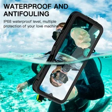 IP68 Real Waterproof Case For Samsung Galaxy A12 5G 360 Protection Swim Water Proof Cover for Galaxy A12 SM-A125F Case A 12 Etui