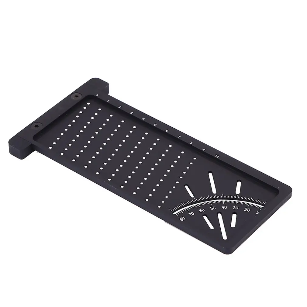 

Aluminium Alloy 3D Clear Scale Angle Measuring Accurate Portable Square Size Wear Resistant Ruler Gauge Woodworking