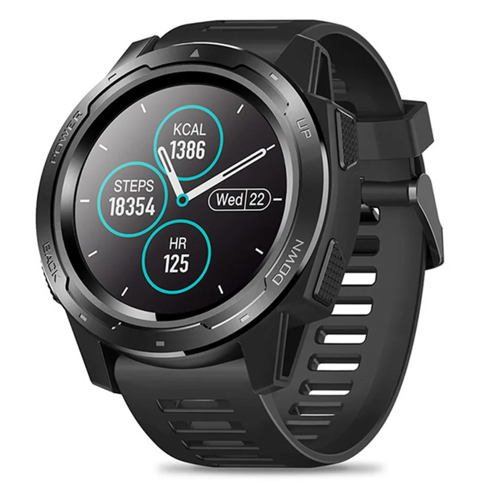 Zeblaze Смарт-часы VIBE 5 фитнес-трекер Smartwatch монитор сердечного ритма для мужчин и женщин ремешок для samsung huawei Xiaomi Apple iphone - Цвет: black